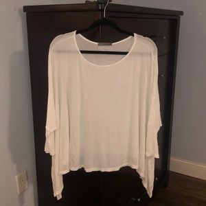 CHERISH - Flowy White Shirt